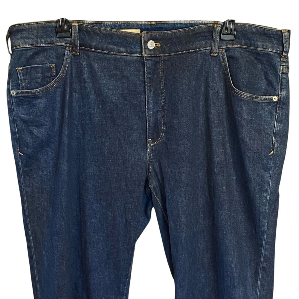 Anthropologie Pilcro Demilune Boot Coated Jeans 20W - Picture 3 of 13